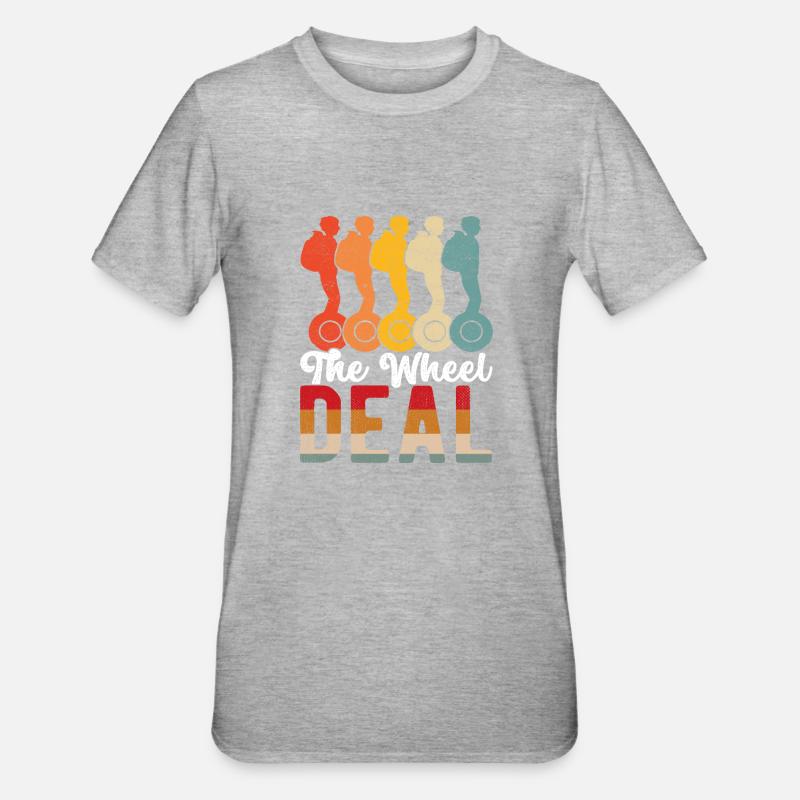 EUC Monoroue - T-shirt polycoton Unisexe - gris chiné