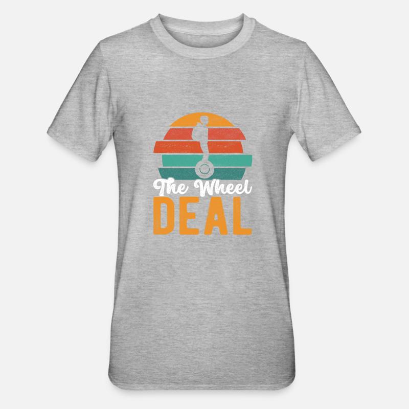 EUC Monoroue - T-shirt polycoton Unisexe - gris chiné