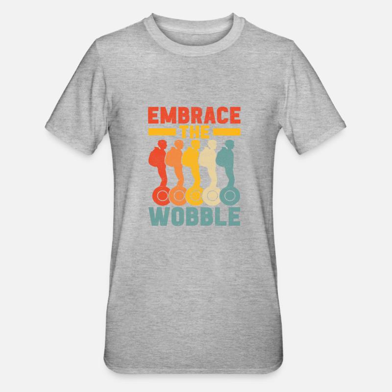 EUC Monoroue - T-shirt polycoton Unisexe - gris chiné