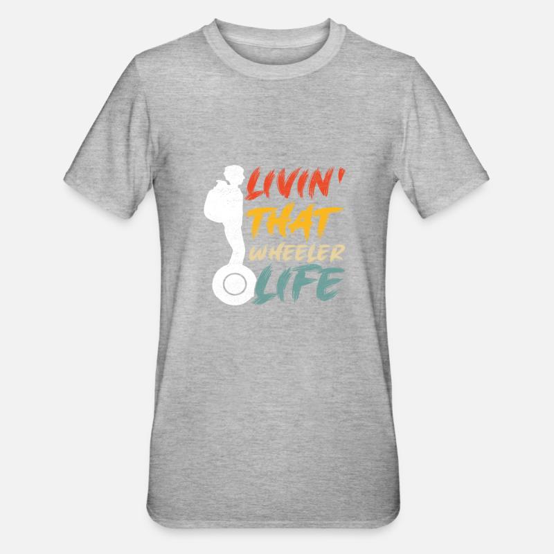 EUC Monoroue - T-shirt polycoton Unisexe - gris chiné