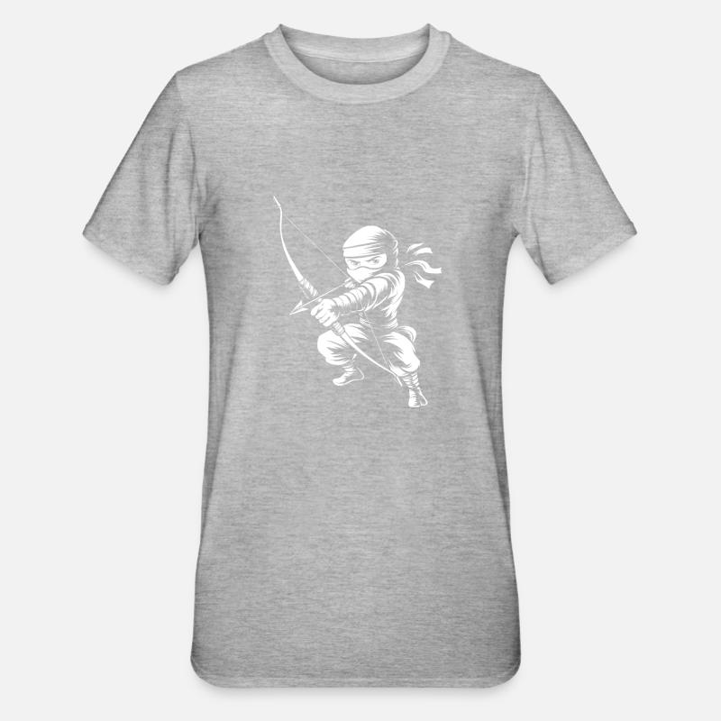 Tir à l’arc Tir à l’arc Archer - T-shirt polycoton Unisexe - gris chiné