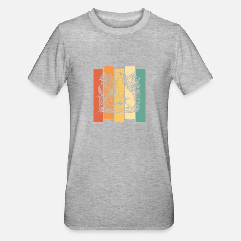 Greyhound Greyhound Flower Book Reader - T-shirt polycoton Unisexe - gris chiné