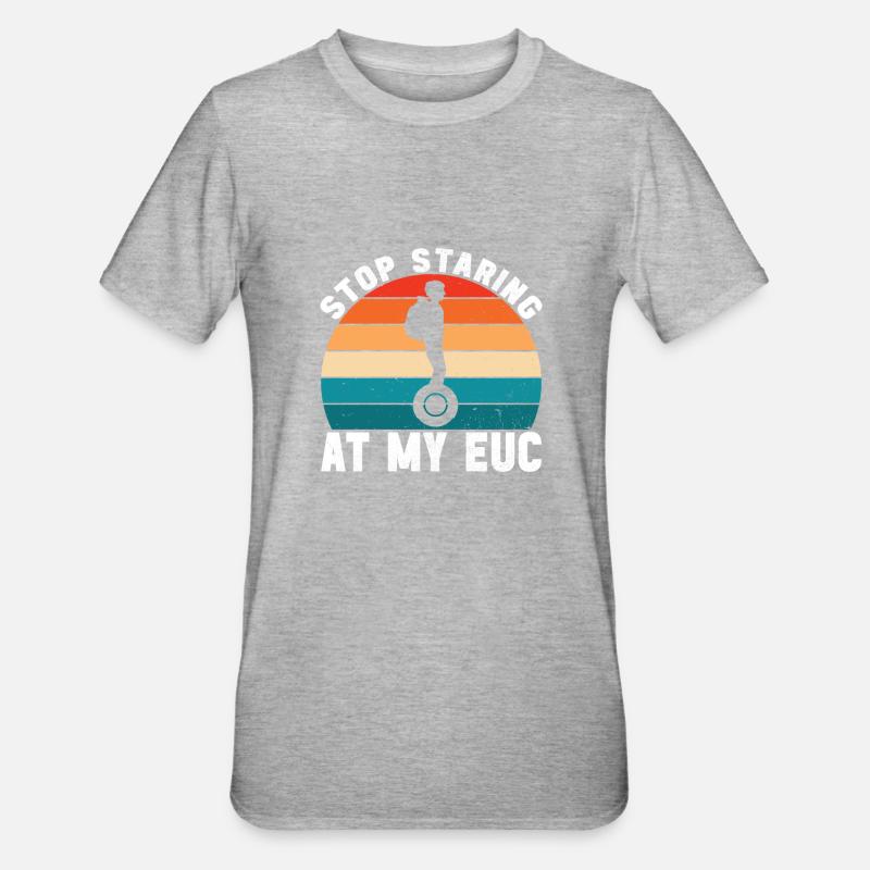 EUC Monoroue - T-shirt polycoton Unisexe - gris chiné