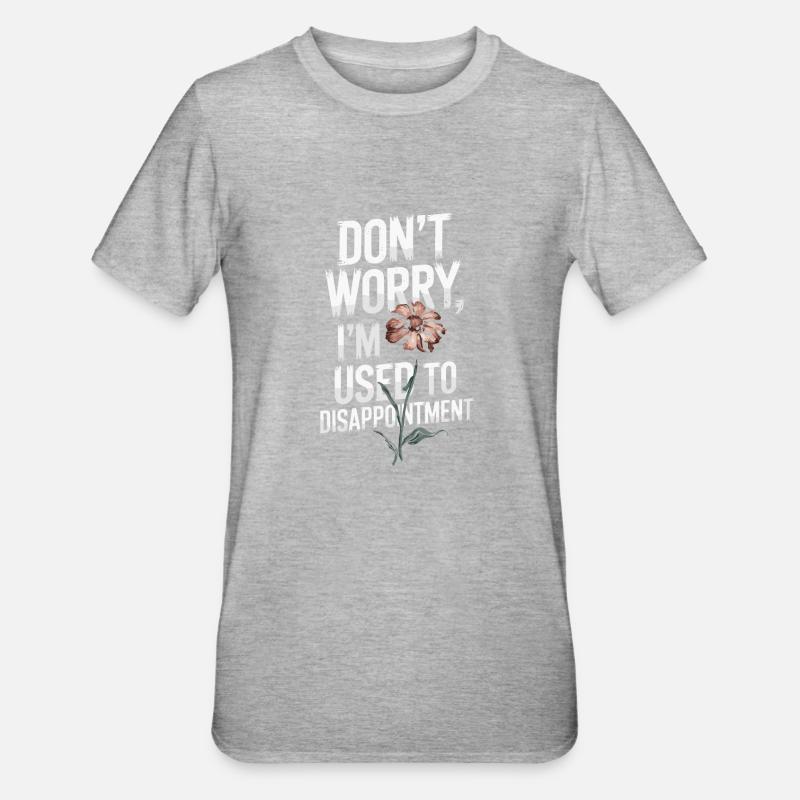 Introversion Alternative Style Emotional - Unisex Polycotton T-Shirt - heather grey