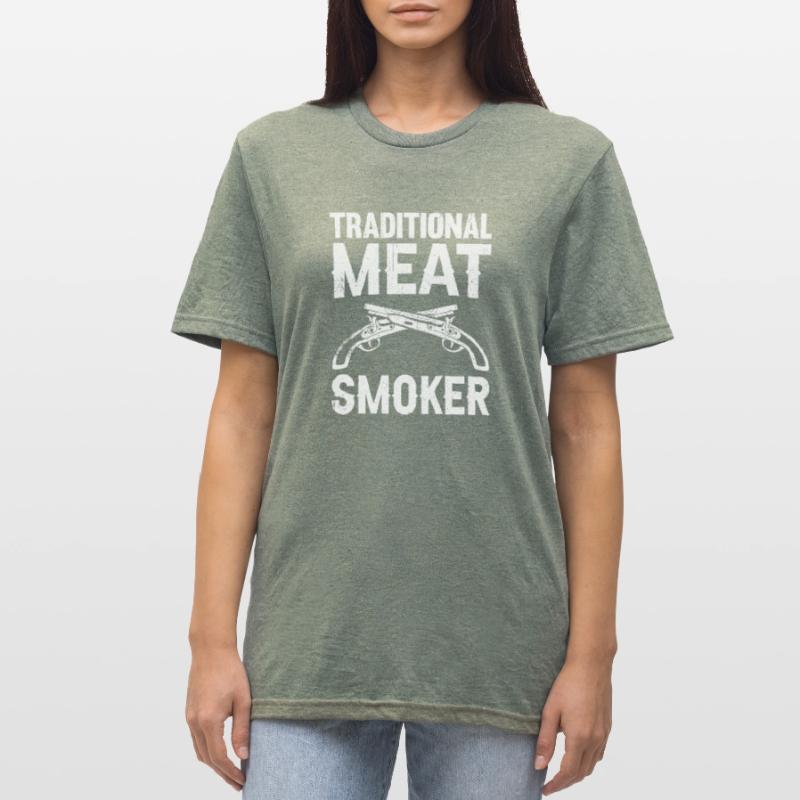 Vorderlader Muzzleloader Muzzle Loading Unisex Polycotton T-Shirt