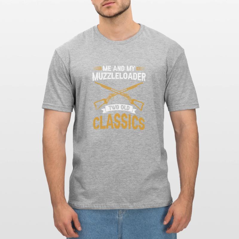 Vorderlader Muzzleloader Muzzle Loading Unisex Polycotton T-Shirt