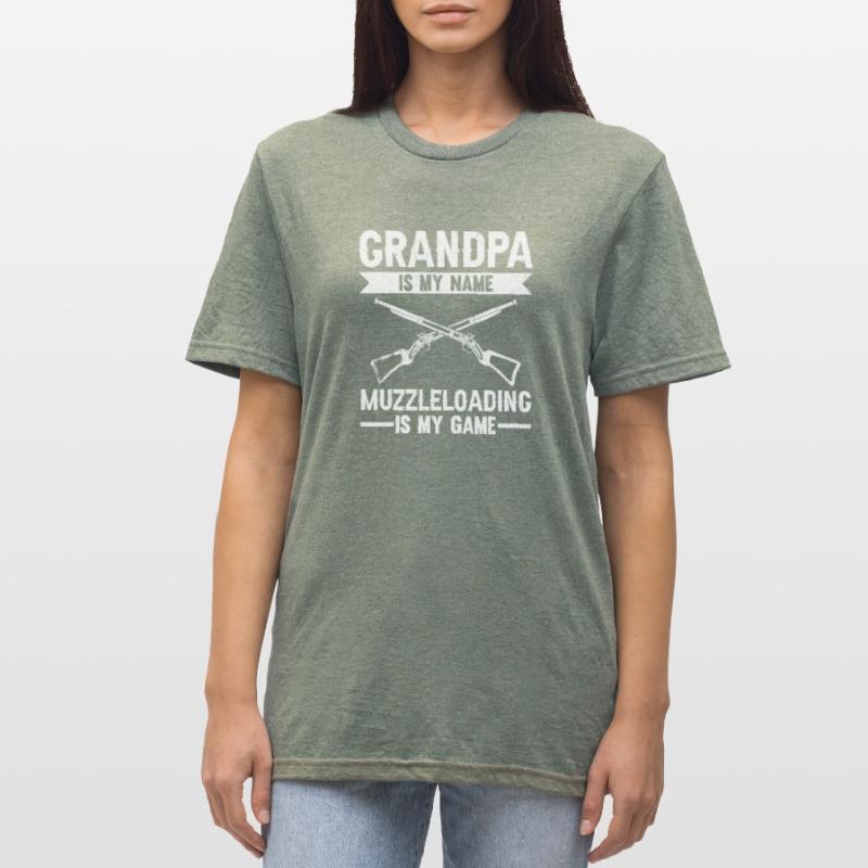 Vorderlader Muzzleloader Muzzle Loading Unisex Polycotton T-Shirt