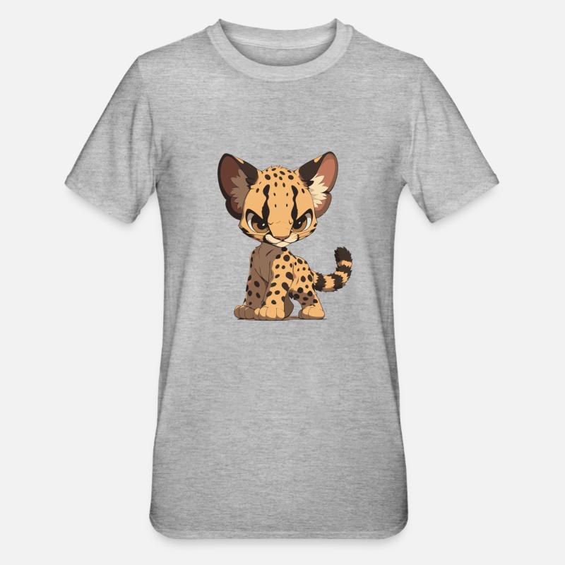 Ocelots Ocelot - T-shirt polycoton Unisexe - gris chiné
