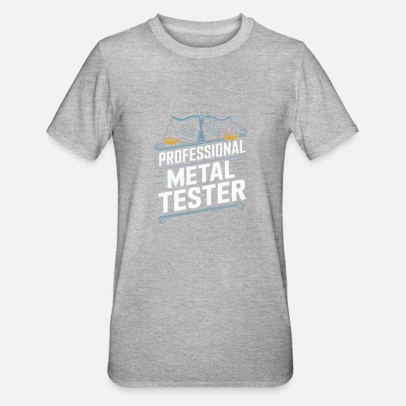 Examinateur - T-shirt polycoton Unisexe - gris chiné