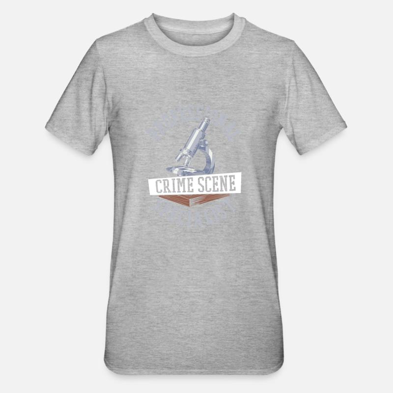 Forensics Forensic Experts - Unisex Polycotton T-Shirt - heather grey