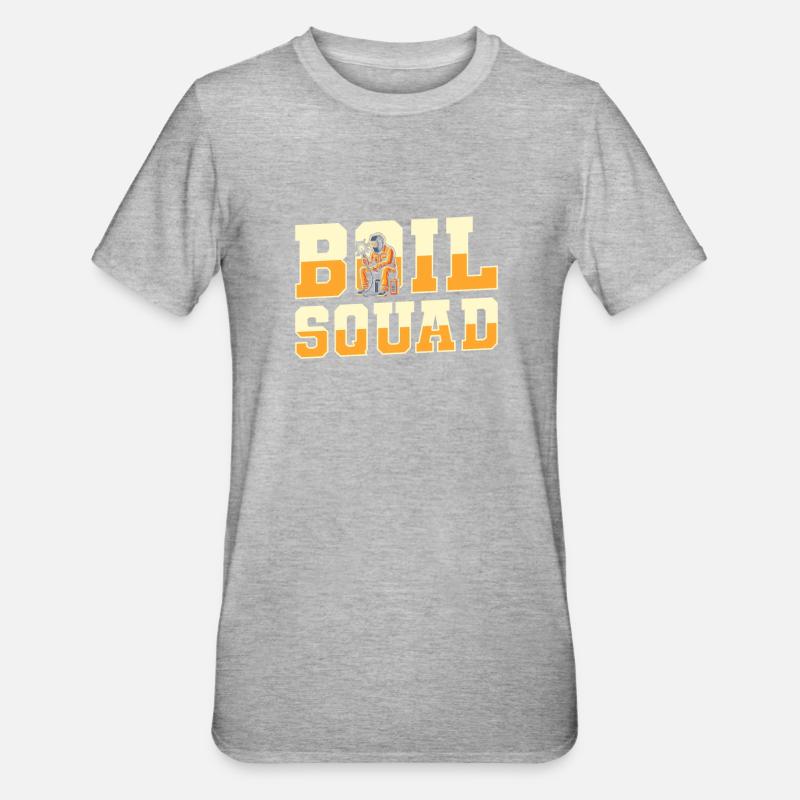Boilersmith Squad - Unisex Polycotton T-Shirt - heather grey