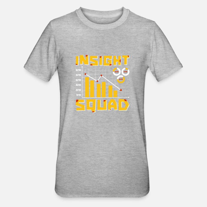 Conseillers de l’escouade - T-shirt polycoton Unisexe - gris chiné