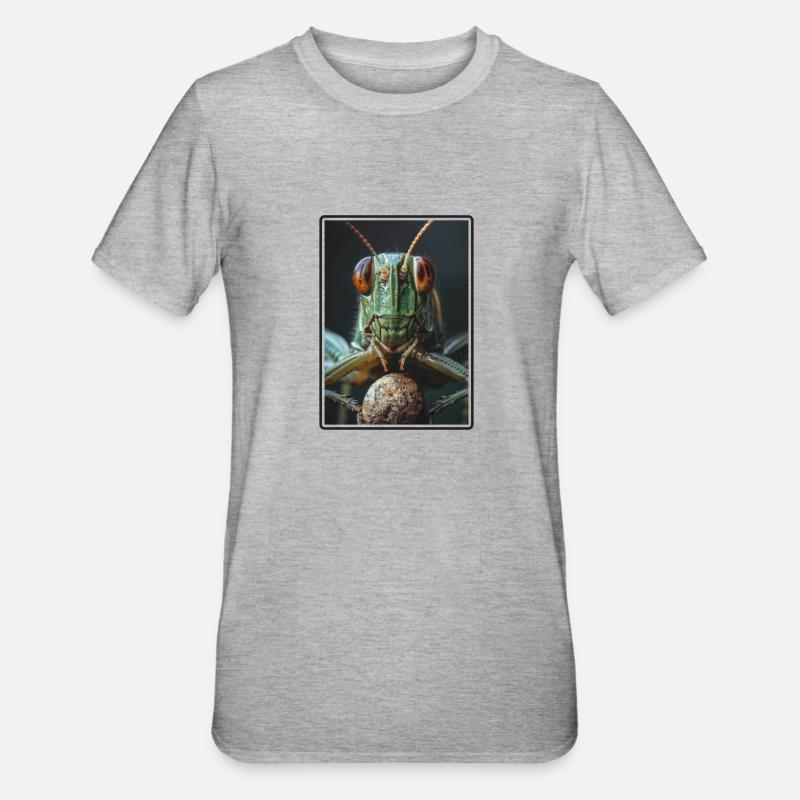 Grilling Grilling - Unisex Polycotton T-Shirt - heather grey
