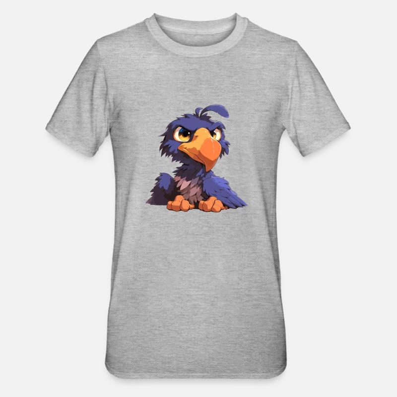 Dodos Dodo - T-shirt polycoton Unisexe - gris chiné