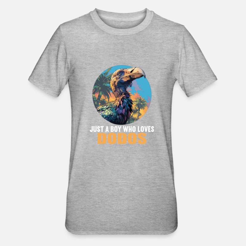 Dodos Dodo - T-shirt polycoton Unisexe - gris chiné