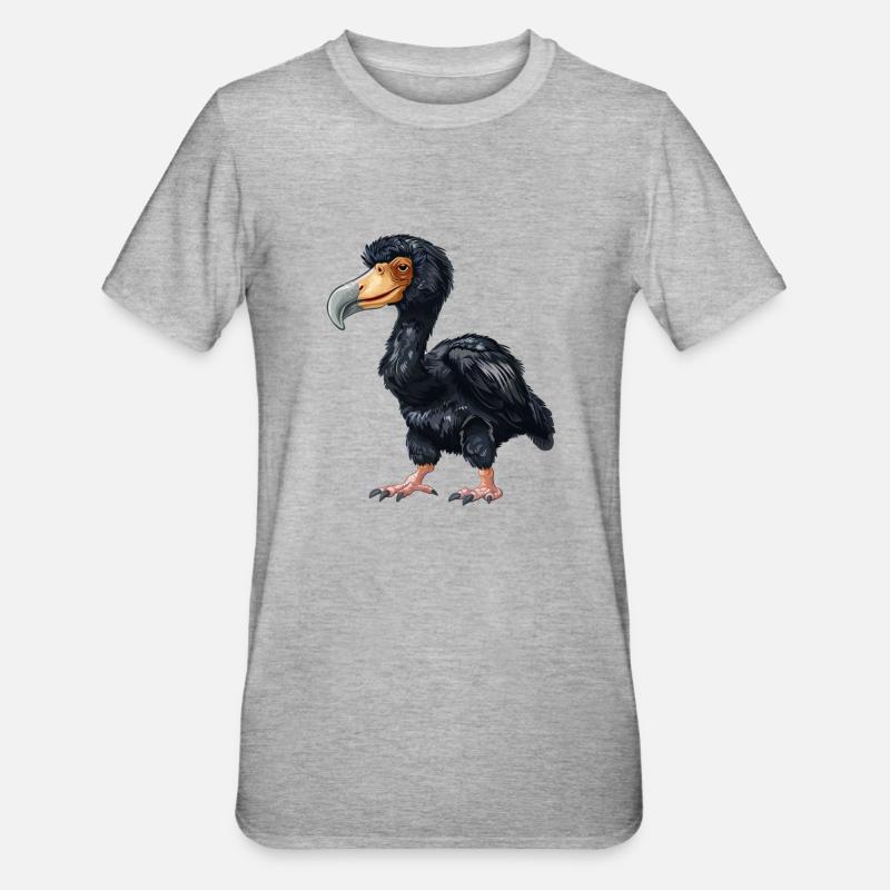 Dodos Dodo - T-shirt polycoton Unisexe - gris chiné