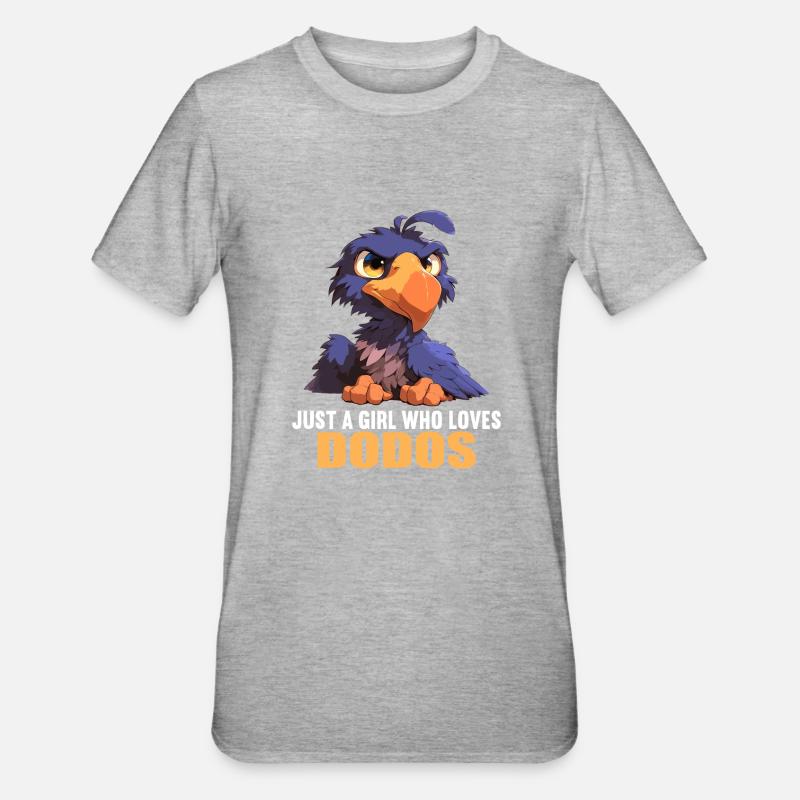 Dodos Dodo - T-shirt polycoton Unisexe - gris chiné