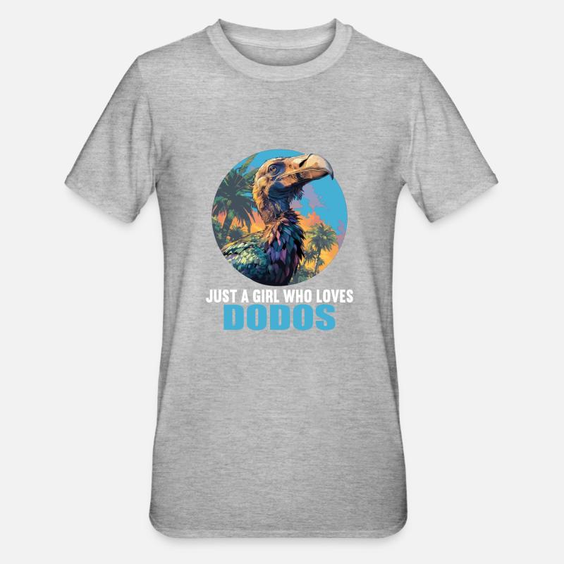 Dodos Dodo - T-shirt polycoton Unisexe - gris chiné