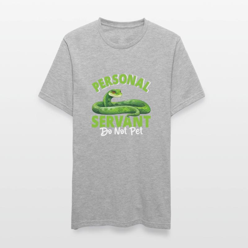 Green Tree Python Unisex Polycotton T-Shirt