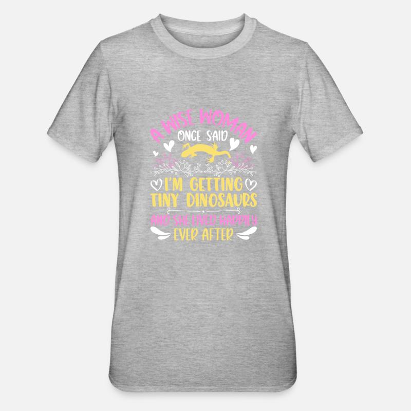 Molch - Unisex Polycotton T-Shirt - Grau meliert