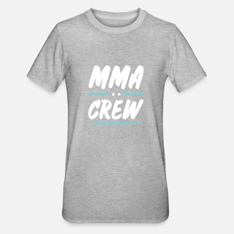 Équipe Mma - T-shirt polycoton Unisexe - gris chiné