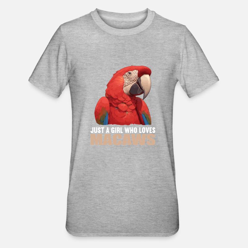 L’ère de l’ara - T-shirt polycoton Unisexe - gris chiné
