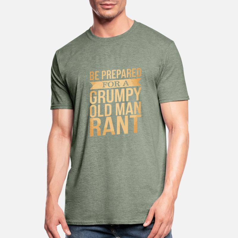 Grumpy Old Man Grumpy Unisex Polycotton T-Shirt