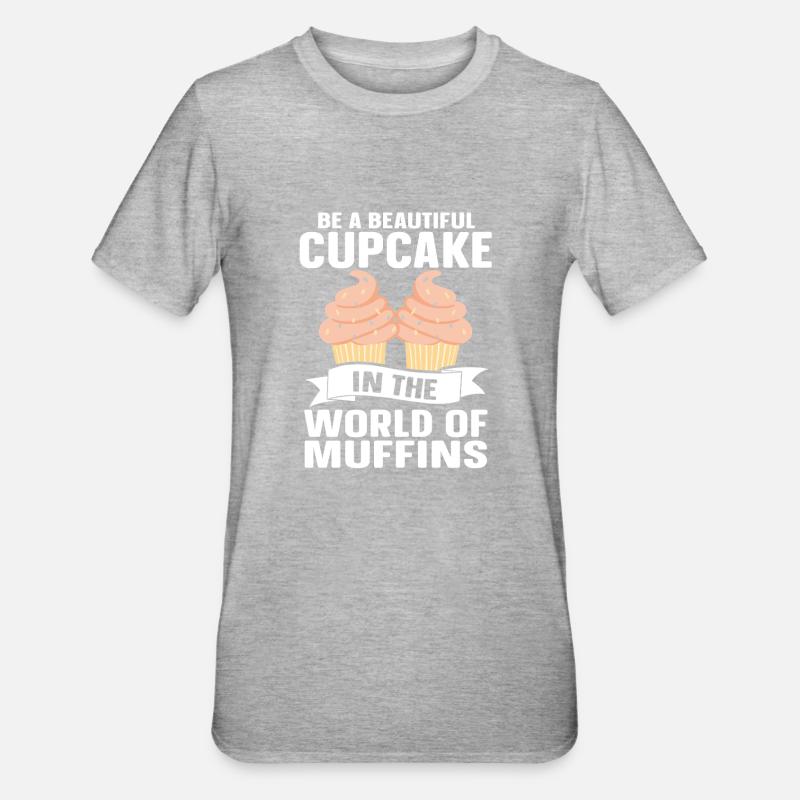 Baking Bakery Baker - Unisex Polycotton T-Shirt - heather grey