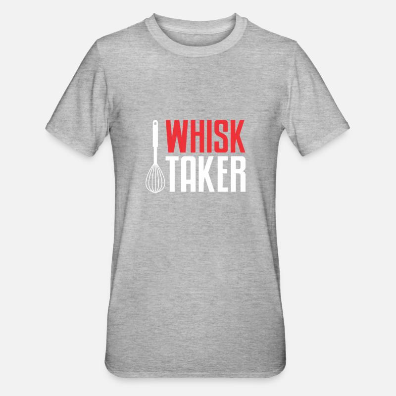 Baking Bakery Baker - Unisex Polycotton T-Shirt - heather grey