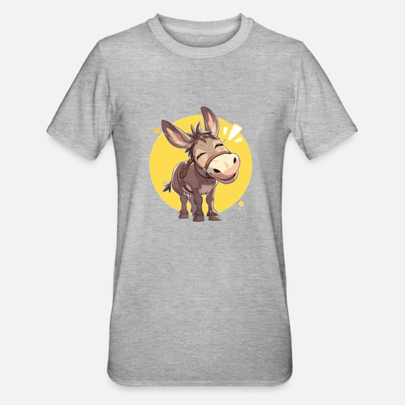 Mules Mule - T-shirt polycoton Unisexe - gris chiné