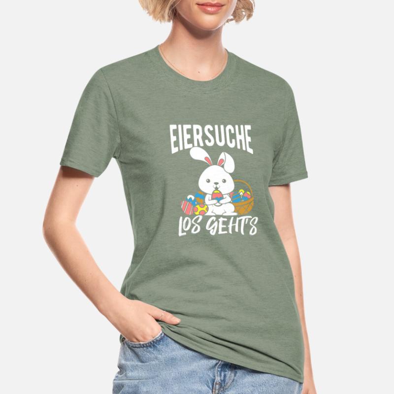 Egg Hunt Let's Go Easter Easter Bunny Easter Eggs Unisex Polycotton T-Shirt