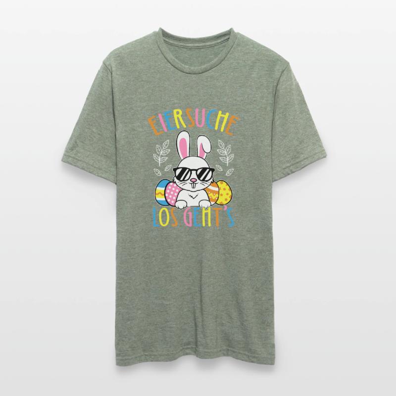 Egg Hunt Let's Go Easter Easter Bunny Easter Eggs Unisex Polycotton T-Shirt