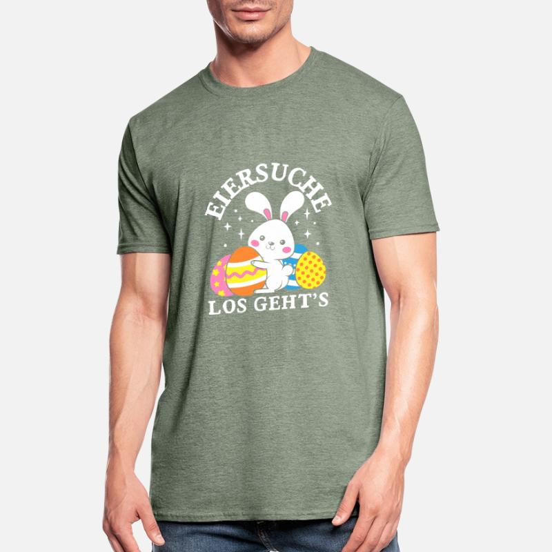 Egg Hunt Let's Go Easter Easter Bunny Easter Eggs Unisex Polycotton T-Shirt