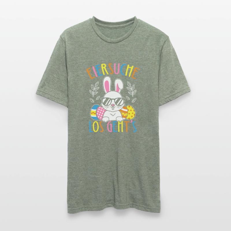 Egg Hunt Let's Go Easter Easter Bunny Easter Eggs Unisex Polycotton T-Shirt