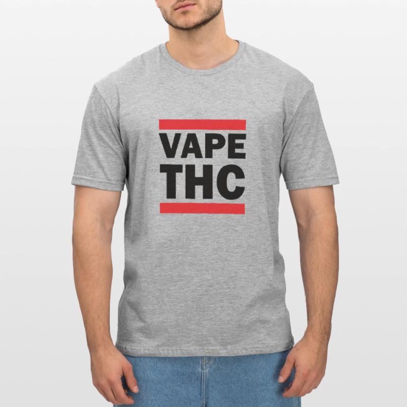 Vape THC T-shirt polycoton Unisexe