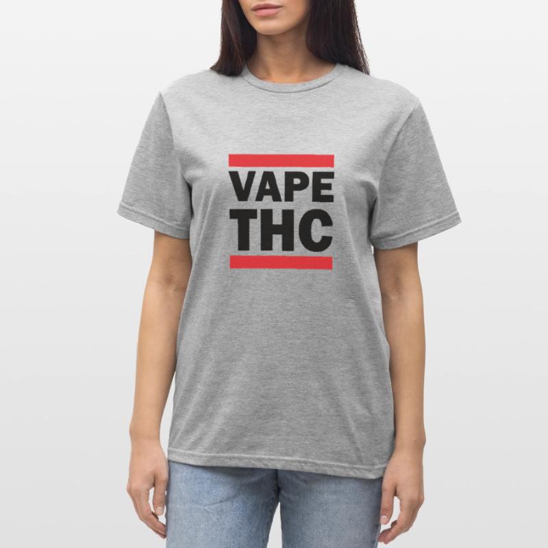Vape THC T-shirt polycoton Unisexe