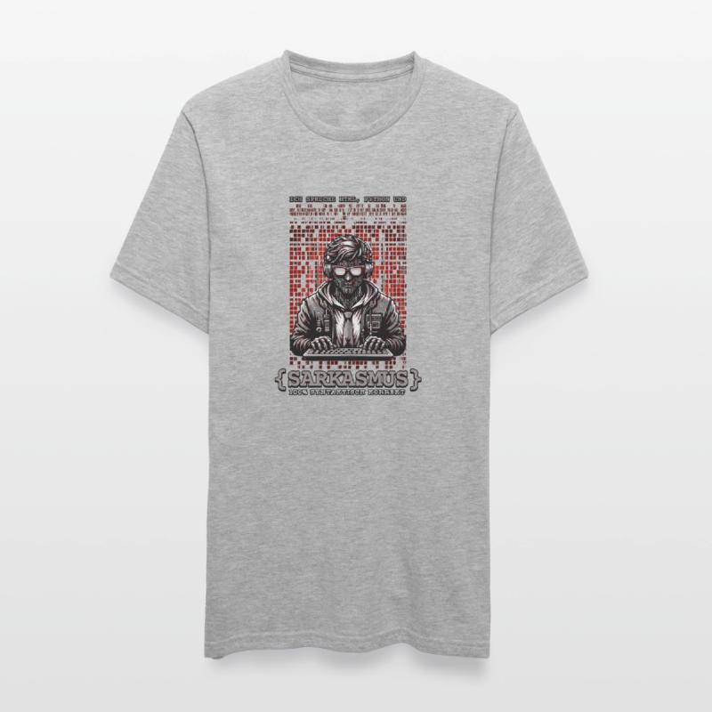 Je parle HTML, Python et sarcasme T-shirt polycoton Unisexe