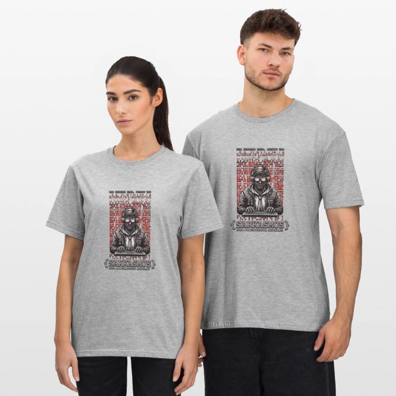 I speak HTML, Python and sarcasm Unisex Polycotton T-Shirt