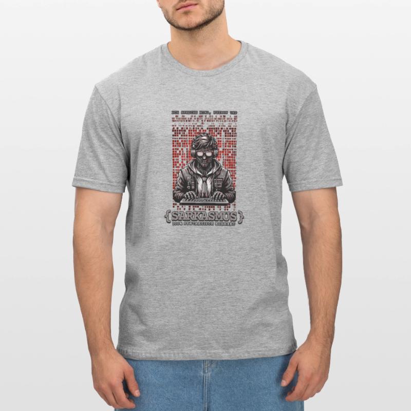 I speak HTML, Python and sarcasm Unisex Polycotton T-Shirt