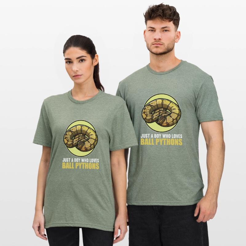 Ball Python Roi Python Roi Python T-shirt polycoton Unisexe