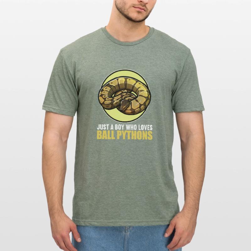 Ball Python Roi Python Roi Python T-shirt polycoton Unisexe