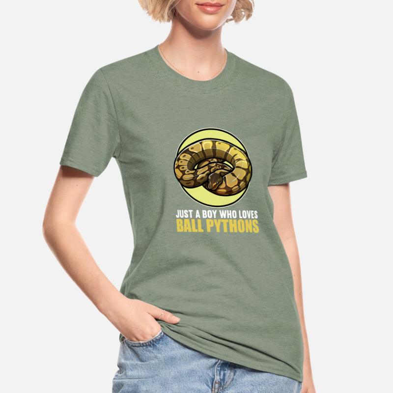 Ball Python Roi Python Roi Python T-shirt polycoton Unisexe