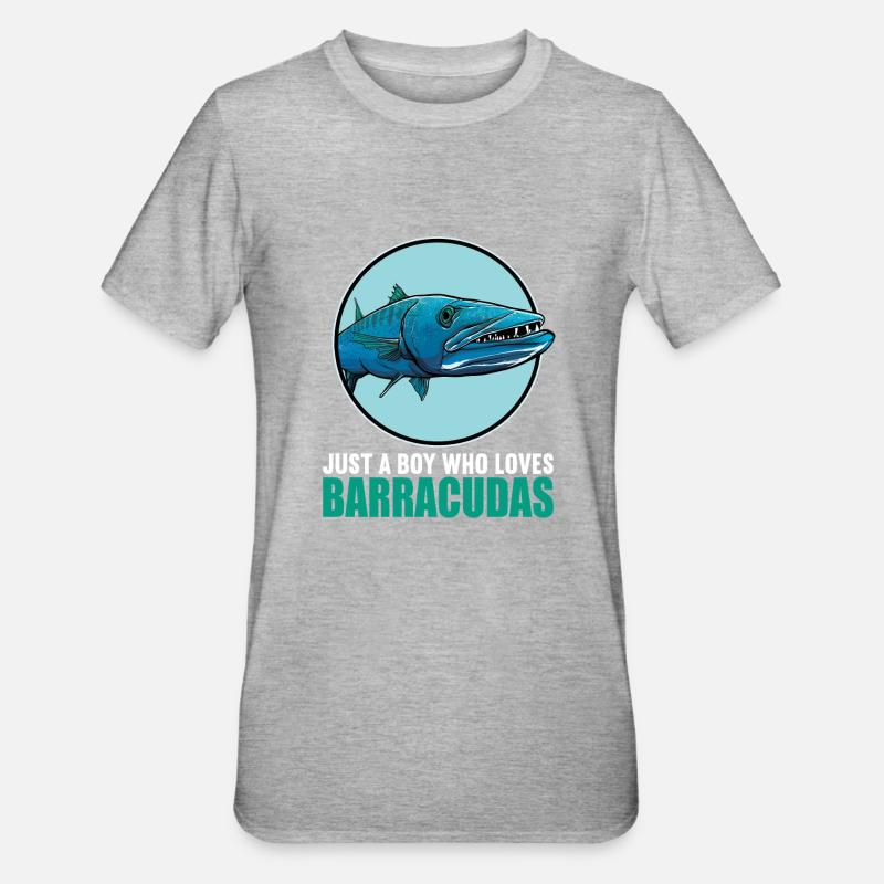 Barracudas Barracuda - T-shirt polycoton Unisexe - gris chiné