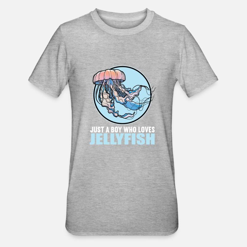 Méduse Méduse - T-shirt polycoton Unisexe - gris chiné