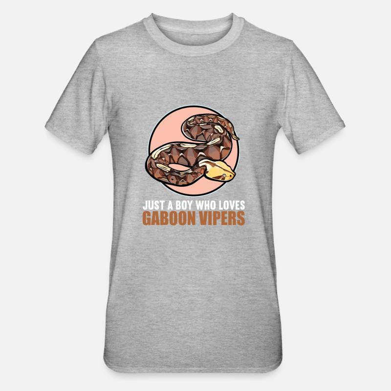 Gabon Vipers Gabon Vipers - T-shirt polycoton Unisexe - gris chiné