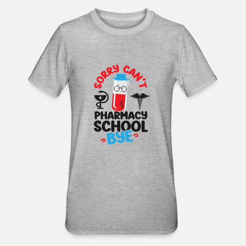 Pharmacy Tech Technician - Unisex Polycotton T-Shirt - heather grey