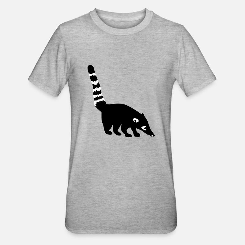 Coati - T-shirt polycoton Unisexe - gris chiné