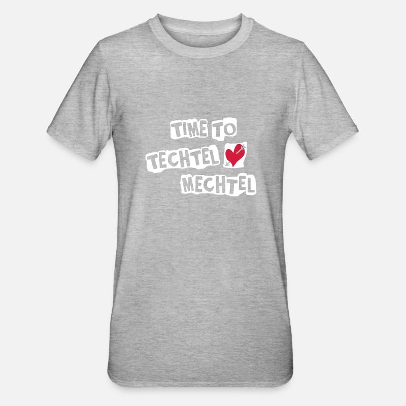 Le temps de jeter - T-shirt polycoton Unisexe - gris chiné