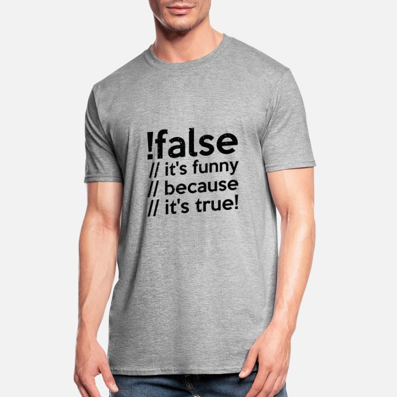 Programmer false true Computer Scientist Student Code Unisex Polycotton T-Shirt