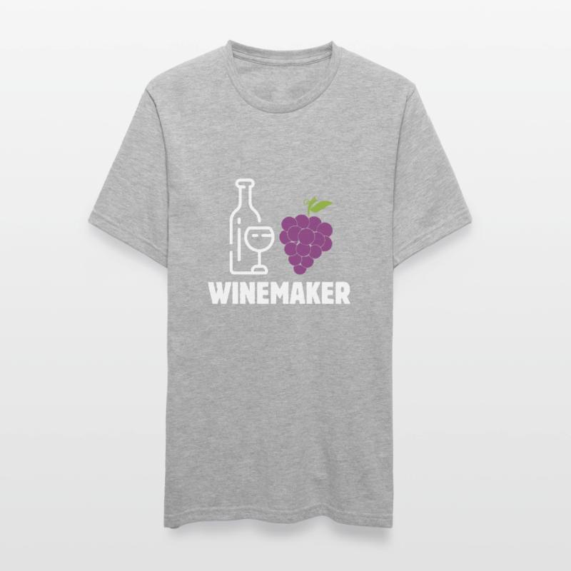 Winzer Alkoholisches Weingut Beruf Pacemaker Winer Unisex Polycotton T-Shirt